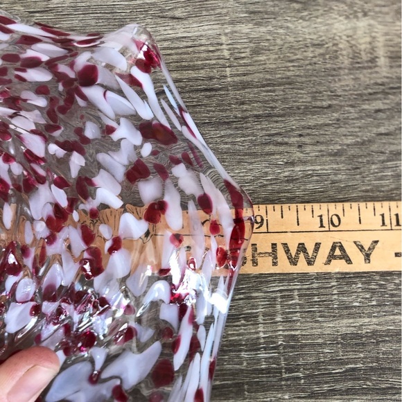 Vtg Chalet Glass End of Day Art Glass Bowl - Picture 12 of 15